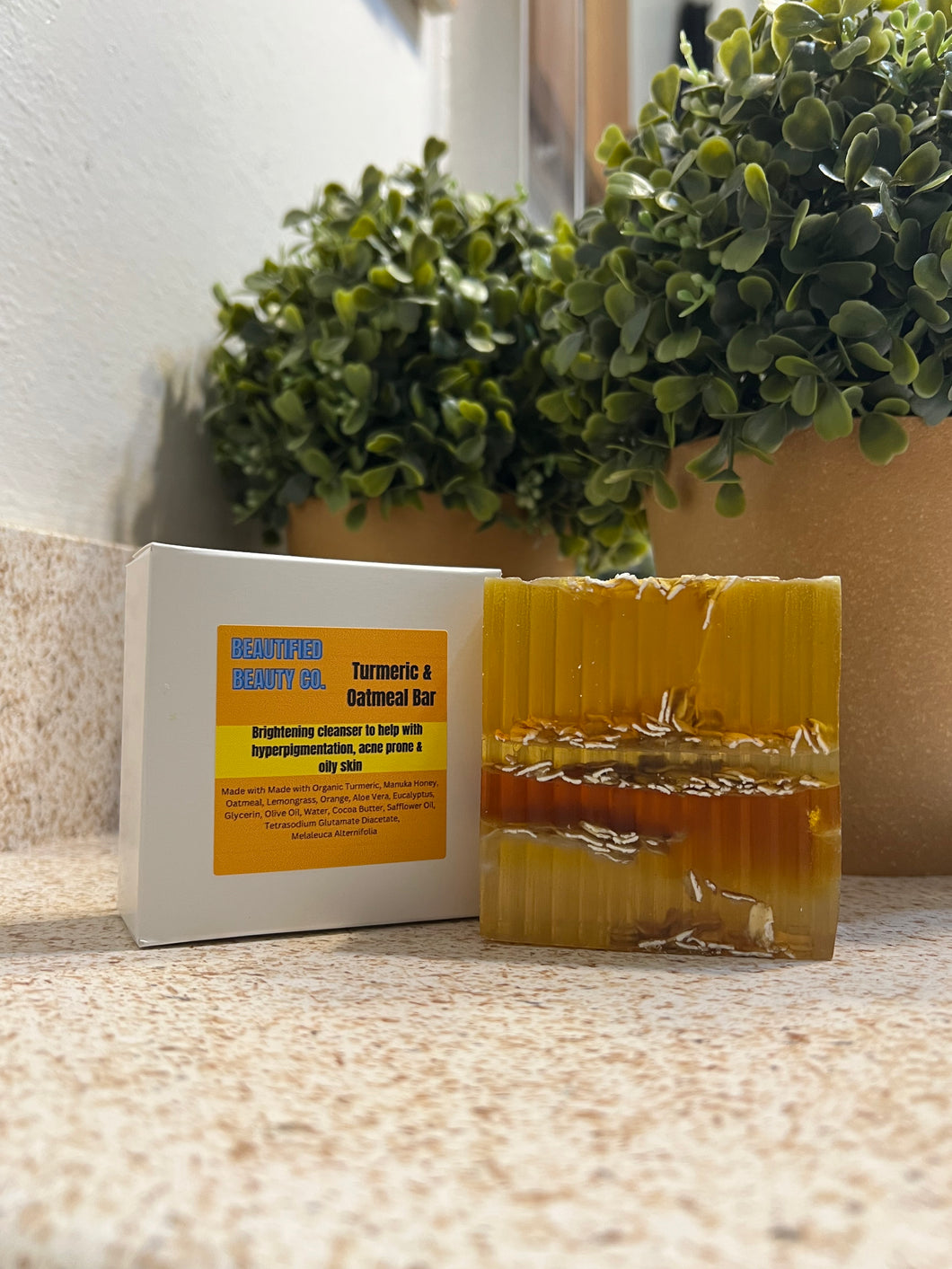 Turmeric & Oatmeal Bar